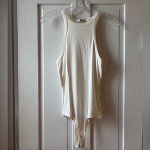 AGOLDE Ribbed High-Neck Bodysuit